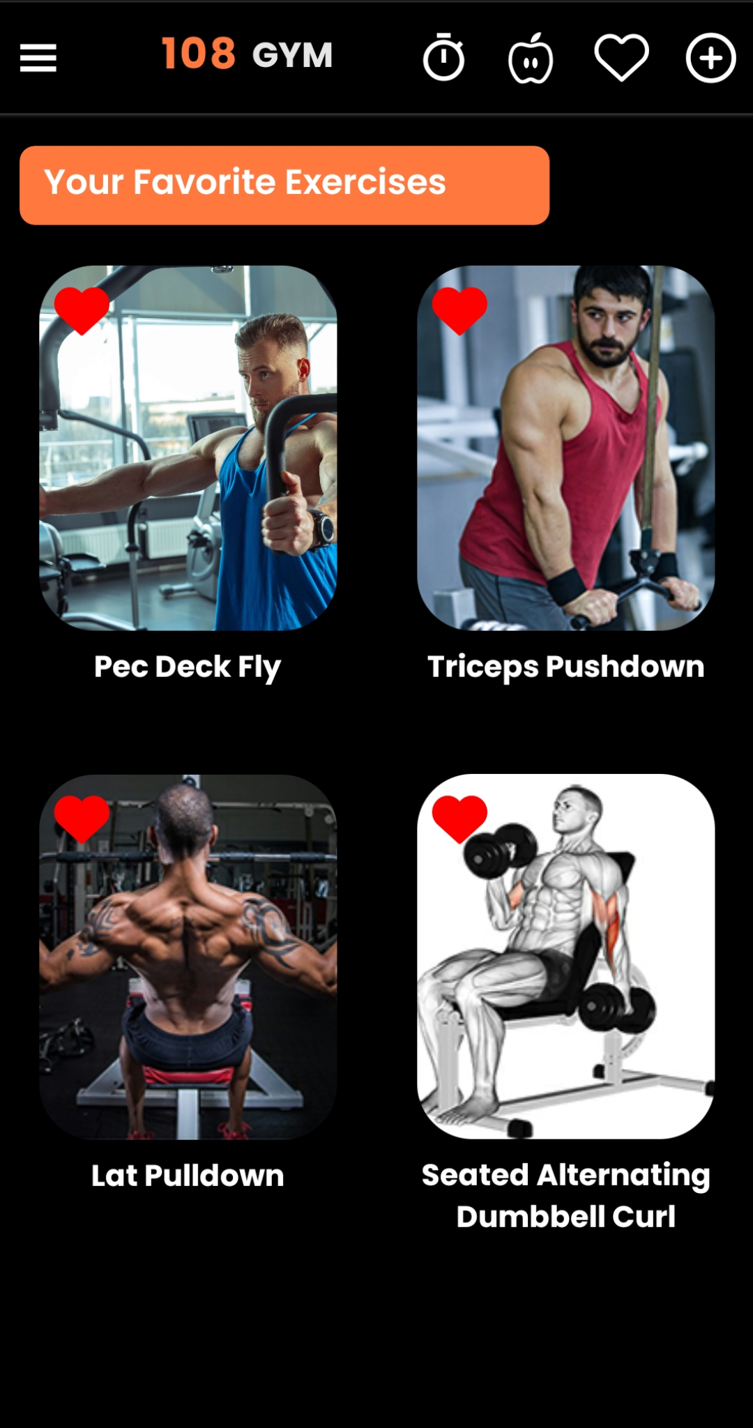 Personalized Workout